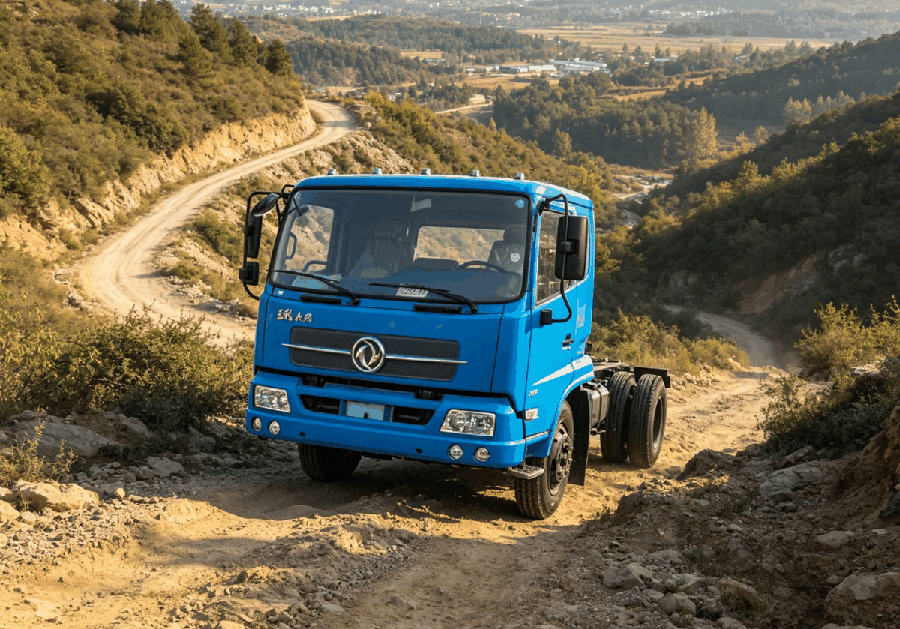Dongfeng DFL1120B9 transport vehicle chassis — image 1