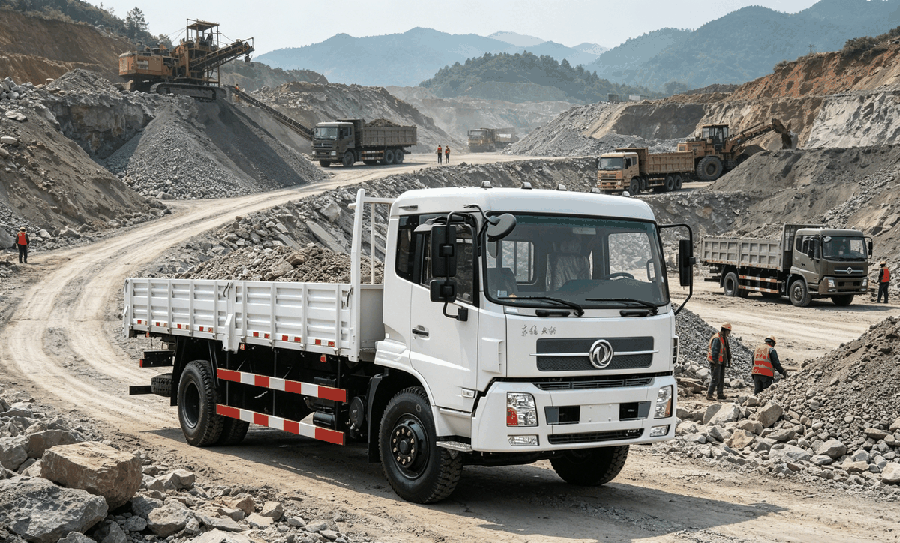 Dongfeng truck chassis lineup