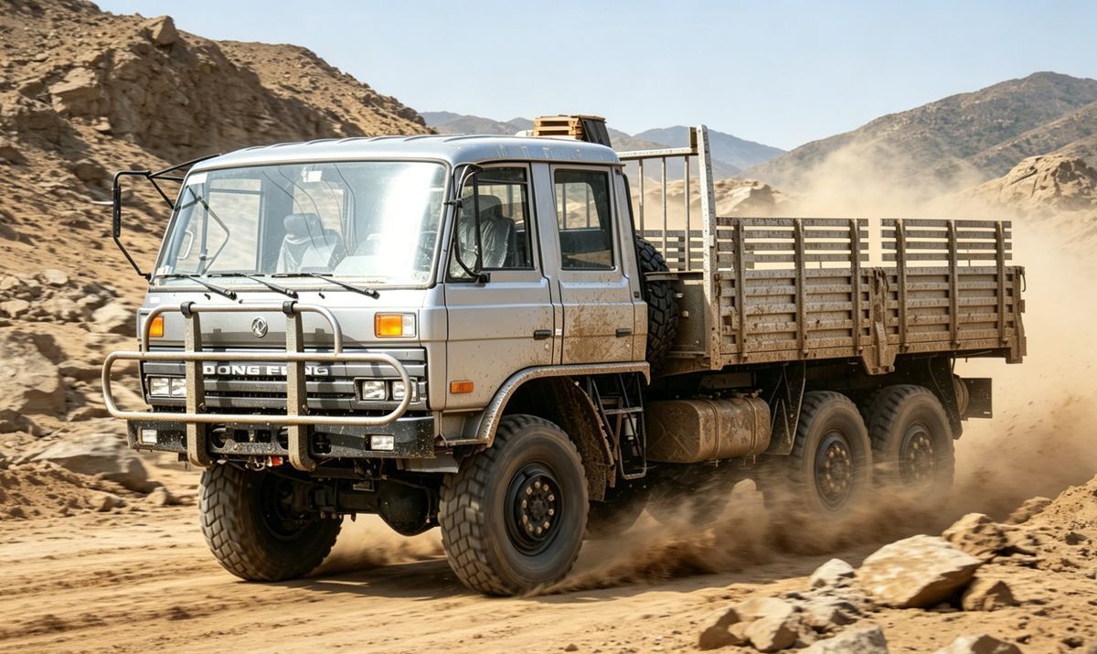 Dongfeng EQ2102 6×6 off-road truck